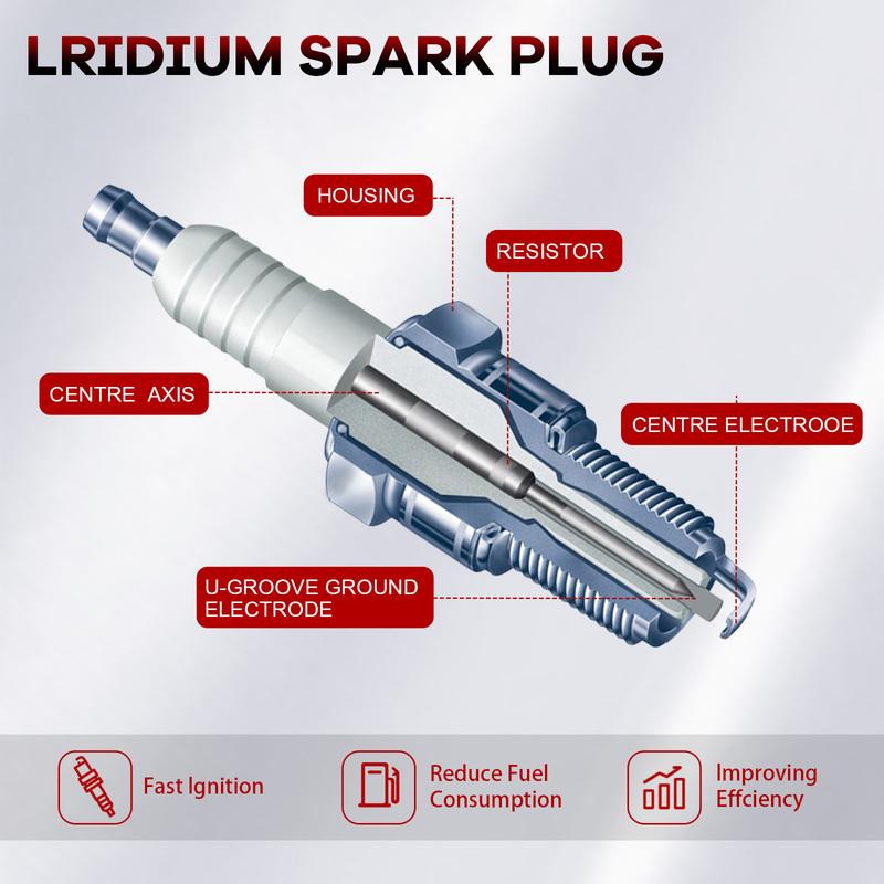 6pcs Ignition Coils + 6pcs Iridium Spark Plugs For INFINITI EX37 G37 Q50 Nissan 370Z UF617 Ignition System Coil Wear Part