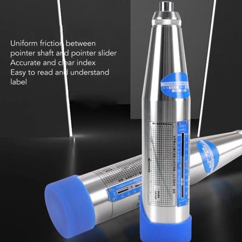 ZC3-A Concrete Rebound Test Hammer, Mechanical Pressure Resistance High Strength Tester, Schmidt Elastometer with Storage Box