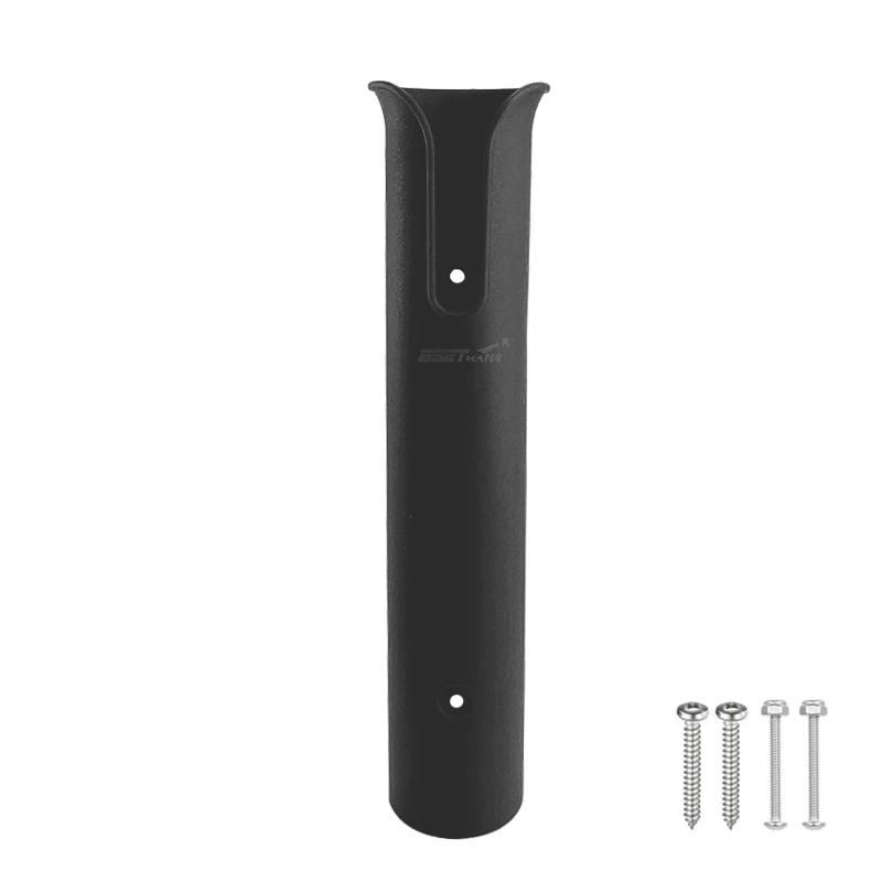

Portable Fishing Rod Rack Holder Lightweight Durable Spinning Pole Tube Mount Bracket for Boat Fish Tackle Accessories чорний