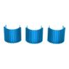 3pcs Aluminum 370 Brushless Brushed Motor Heat Sink Heatsink Cooling Fins for WPL C14 RC Car