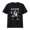 Kaulitz Tom Vintage Tokio Hotel T-Shirt Für S 3XL Retro Stil Print vintage Gewaschen mode homme Atmungsaktiv Unisex Vielseitig