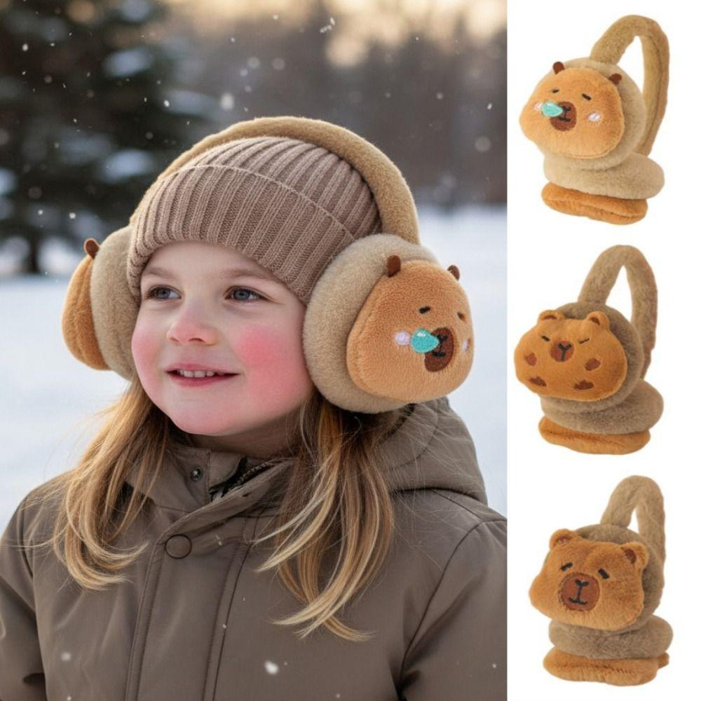 Windproof Animal Warm Earflaps Thicken Cold-proof Ear Mask Fashion Cute Ear Cover Skiing