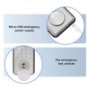 Smart Home Security Door Lock Anti-theft Biometric Smart Locks Tuya APP Bluetooth-compatible with Key Quick Unlock
