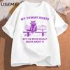 Unisexs Tshirt My Tummy Hurts But Im Being Really Brave About It Tshirts Funny Graphic Meme Racco Graphic T Shirts Unisex Clothes