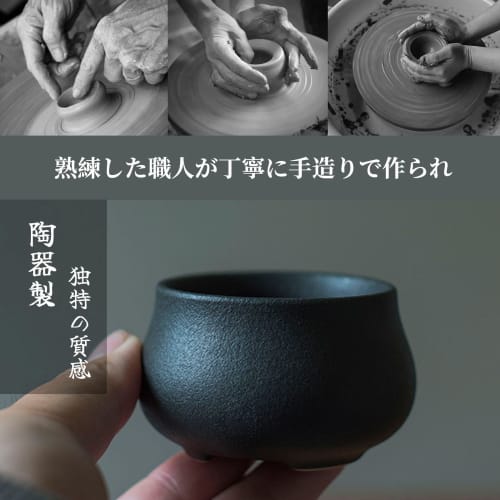 Nannlia Incense Burner, Stylish Mini Buddhist Altar Ceramic Incense Stick Holder, Incense Holder, Simple Design (Black)