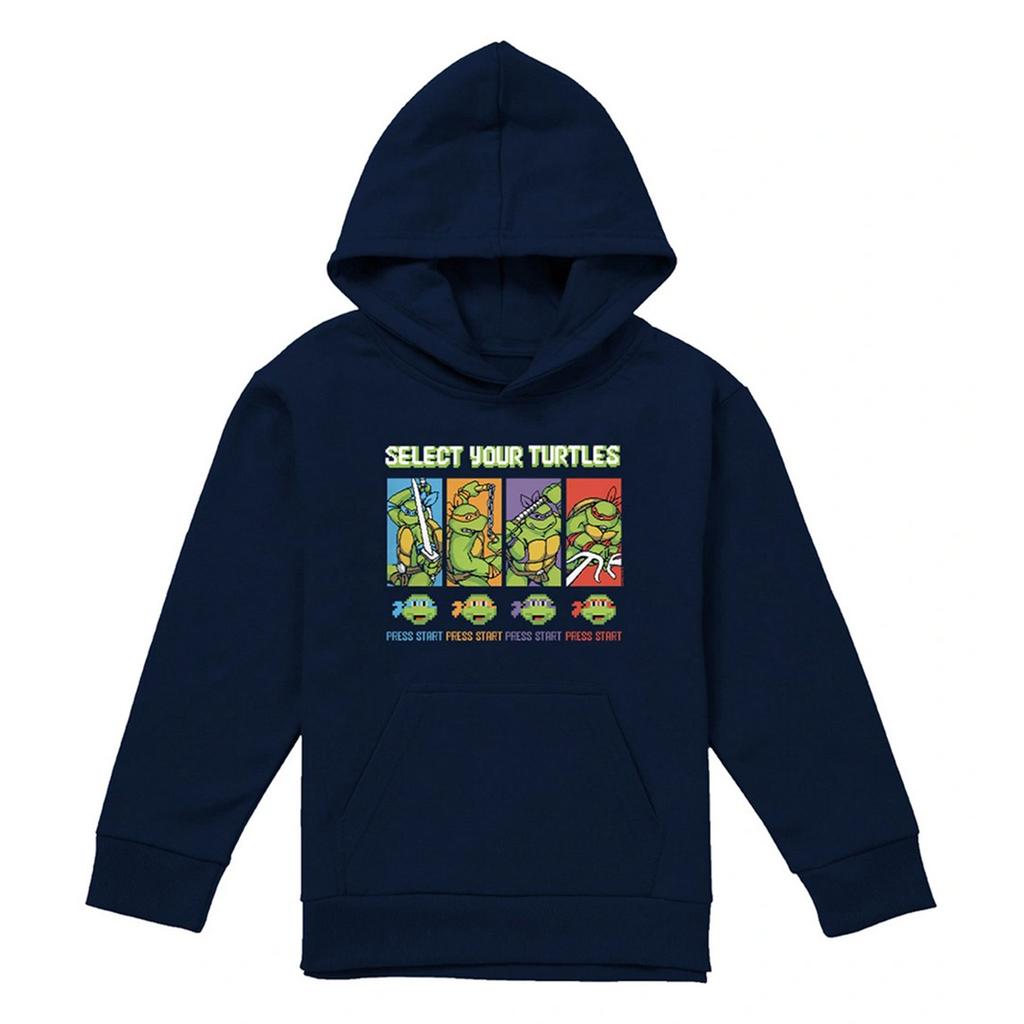 TMNT Childrens/Kids Gamer Turtles Pullover Hoodie
