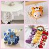 Fenrry 9pcs Knitting Tool  Soft Handle Aluminum Crochet Sweater Needle TPR DIY Craft Scarf Sewing Needles Knitting