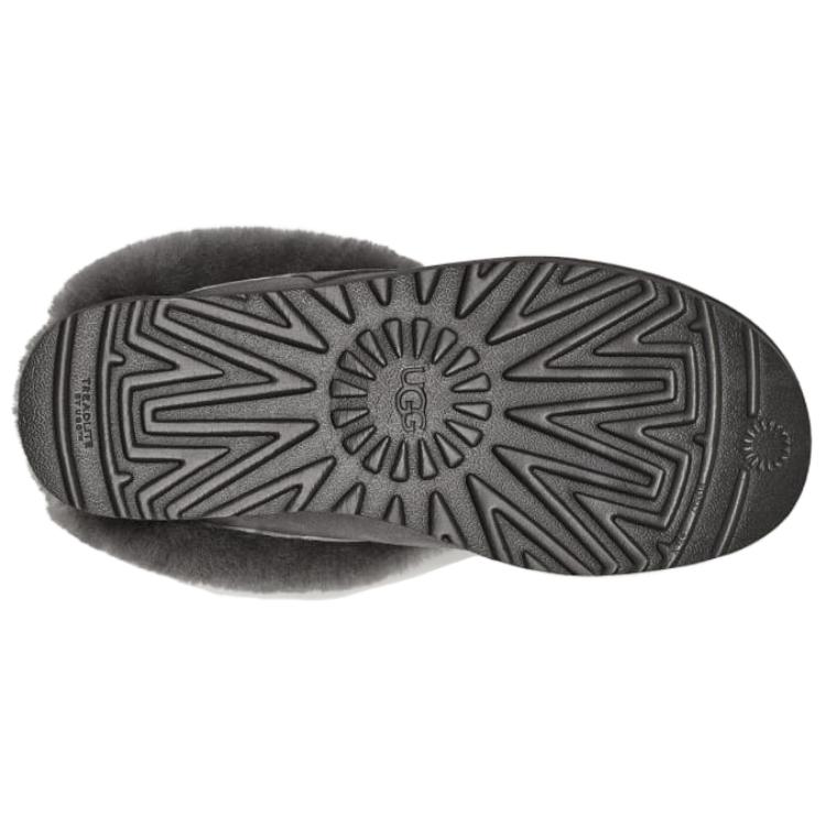 UGG Comfortable Versatile Non-Slip Open-Toe Slippers Unisex Slippers Gray 1115134-CHRC