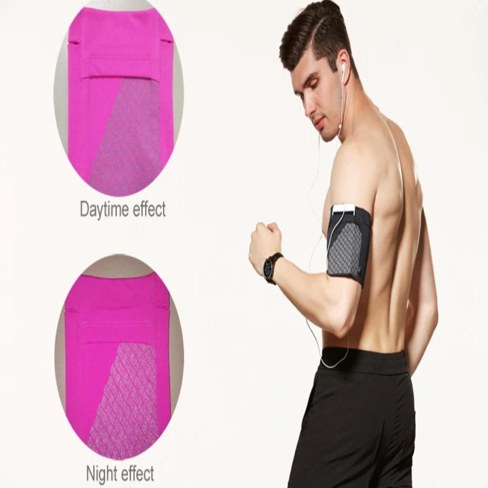 Iphone 15 Case for Phone Armbands Running Accessories for Jogging Reflective Wrist Bag