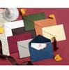 10Pcs/Batch Linen Envelope Letter Paper Set With Retro Wind Sealing Bag
