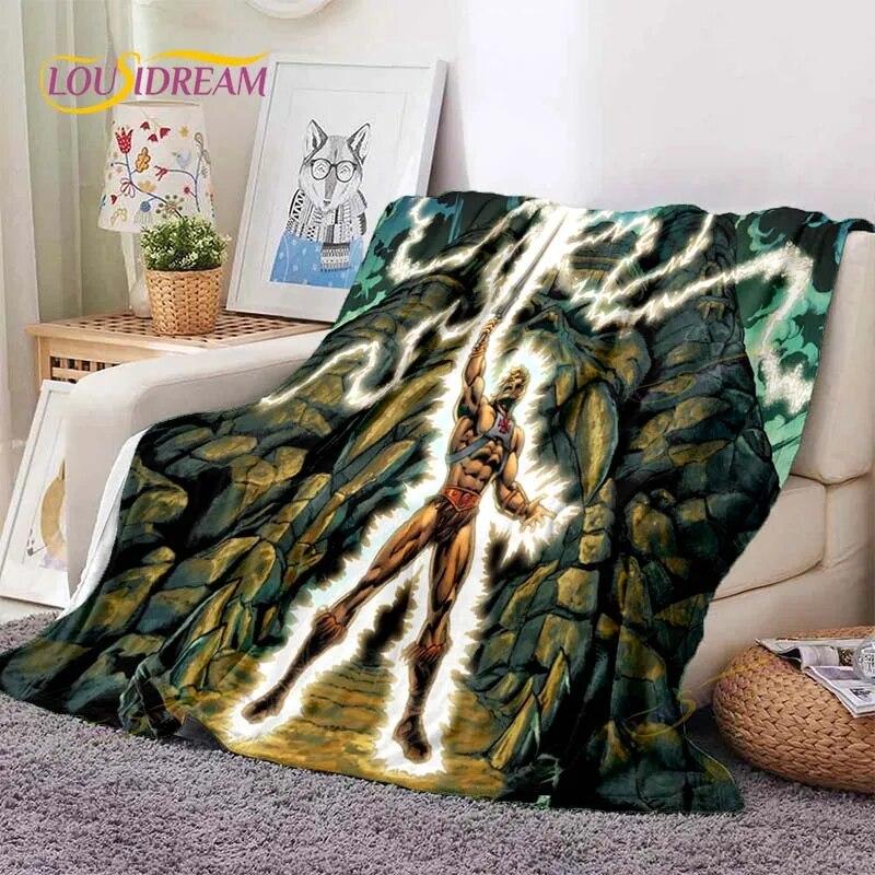 He-Man Masters Of The Universe Throws Blanket Sofa Blanket Adults and Children Blanket Blanket for Bed