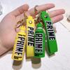 Prime Energy Drink Bottle Keychain Colorful Pvc Soft Rubber Drink Accessory Gift