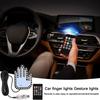 Hand Light For Car Funny LED Hand Sign With Remote Rear Window Sign Funny Finger Vehicle Accessories For Automotive Truck