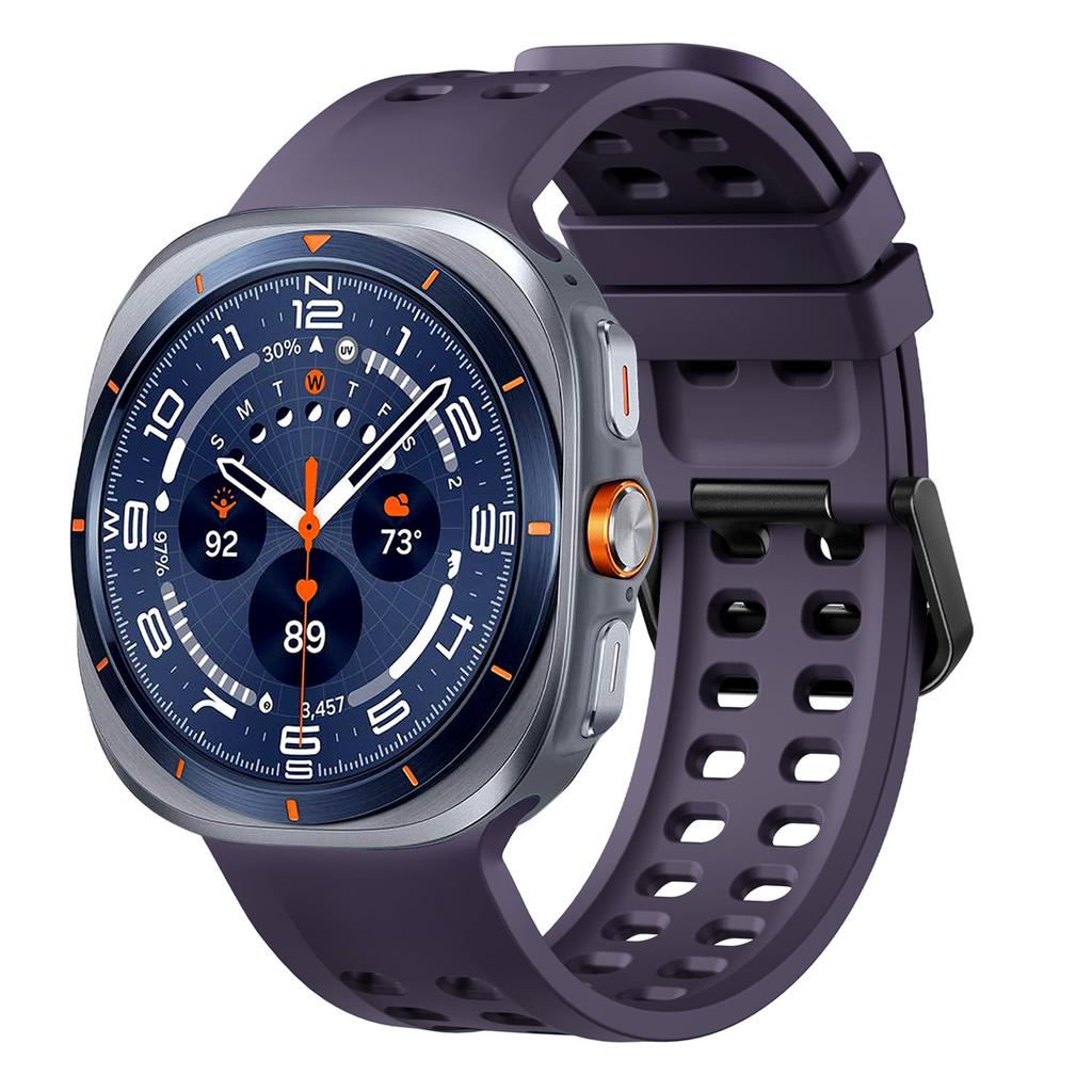 Bracelet Original pour Samsung Galaxy watch Ultra 2 2025 Silicone Marine Sport Bracelet pour Galaxy watch Ultra 47mm Accessoires de Bracelet