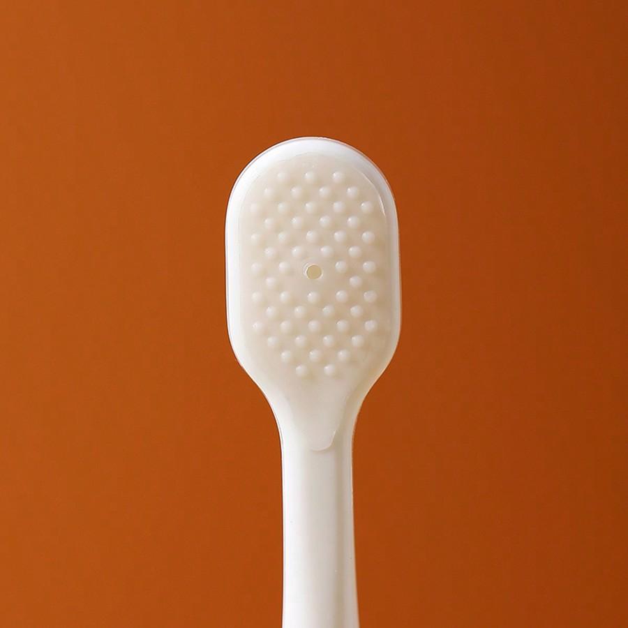 Baby Training Toothbrush, Ultra Soft & Fine, Won't Hurt Gums, Cleans Mouth & Tongue, Manual Toothbrush for 1-3 Years Old Children