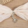 1PC Double D-Ring Snaffle Bit Alloy Equestrian Connecting Clasp D-Ring Snaffle Bit Connectors for Shoes Decoration Loafers Purse