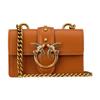 Love Icon Classic Bird Metal Buckle Leather Swallow Mini Shoulder Crossbody Bag Vintage Gold Brown Women Bags 1P22XN-Y5H7-L58Q