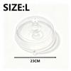 Microwave Food Anti-Sputtering Cover 1/2Pcs Dishwasher Safe Sealed Heating Lid Non-Toxic Kitchen Tool for Home Kitchen