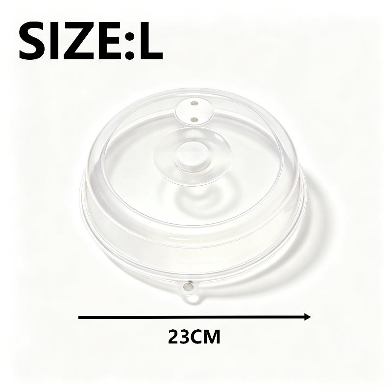 Microwave Food Anti-Sputtering Cover 1/2Pcs Dishwasher Safe Sealed Heating Lid Non-Toxic Kitchen Tool for Home Kitchen