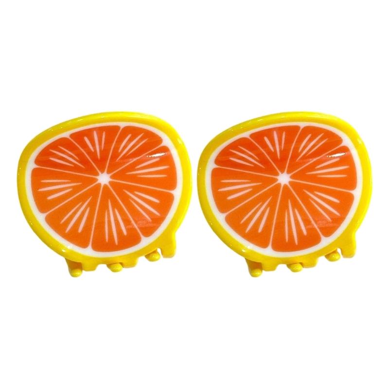 

Acrylic Hair Clips For Thick Or Thin Hair Fruit Shape Hairpins Secure Hold Lightweight For Workouts Office