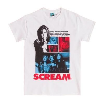 Scream Unisex Adult Montage T-Shirt