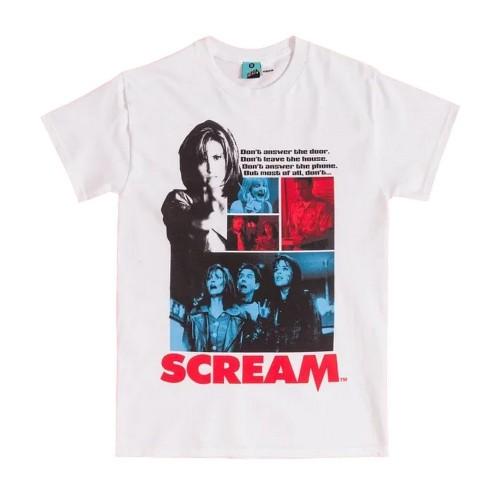 Scream Unisex Adult Montage T-Shirt