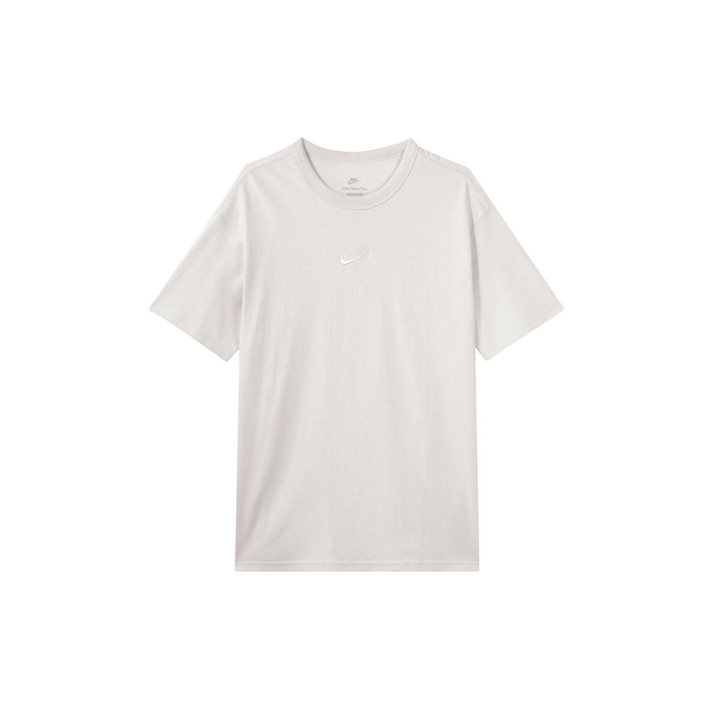 Nike Sportswear Premium Essentials Loose Comfortable Round-Neck Short-Sleeve T-Shirt With Dropped Shoulders Men Tops White DO7393-104