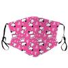Children Washable  Breathable Cartoon Printed Cotton Mouth Face Mask
