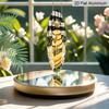 2D Flat, 1pc "Bee Welcome Plus" Monogrammed Round Metal Sign, Ideal for Home, Cafe, Restaurant, Garage, Garden Indoor and Outdoor Use, Event and