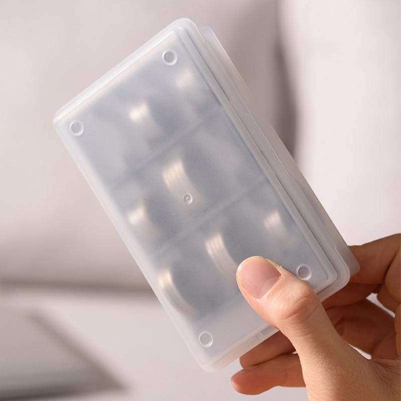 Multifunctional Coin Storage Box With Random Blue Or Gray Inner Case For Collectible Coin Organization Home Office Accessory