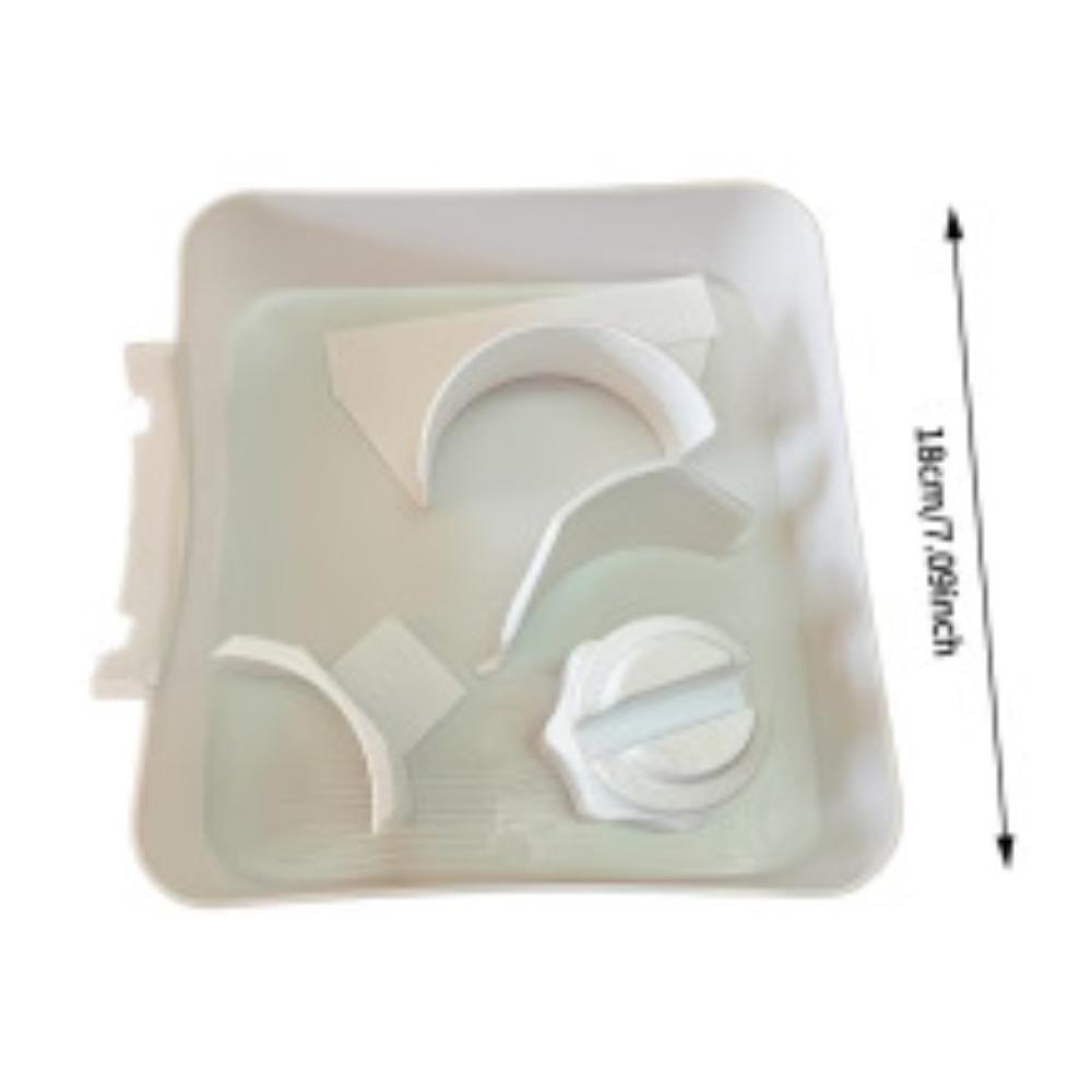 3D Printed Washing Machine Drainage Tray Set, Leak Proof Water Catch Pan for Laundry Machine