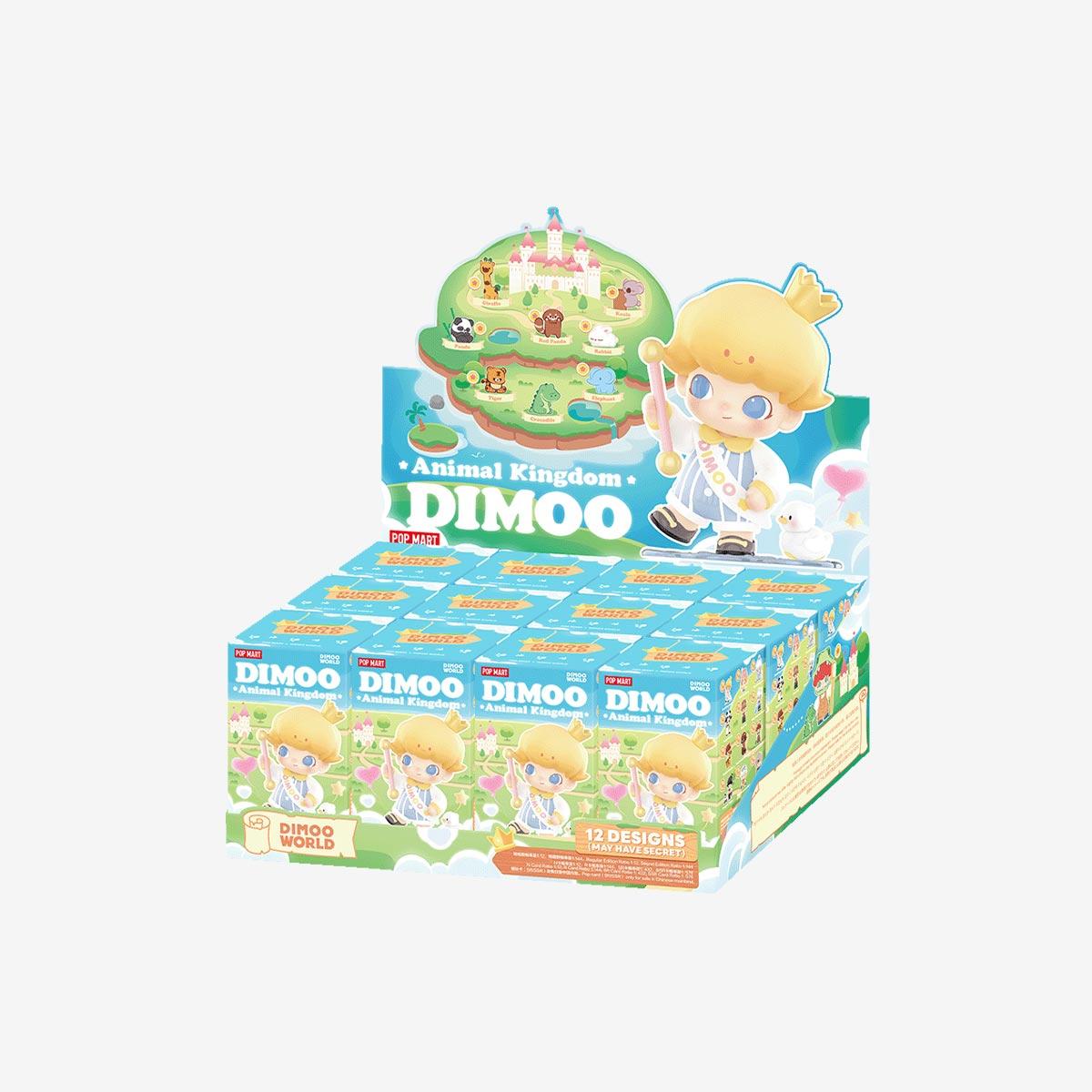 

POP MART DIMOO Серия «Животный мир» Фигурки Блайнд Бокс (Одинарная упаковка / Набор из 12 штук)