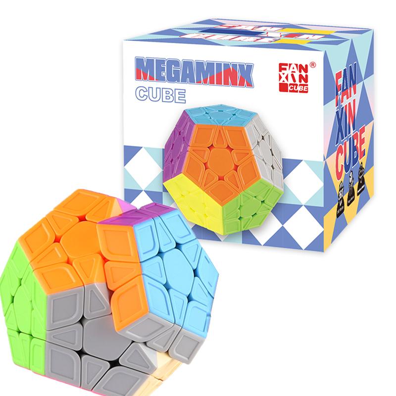 

Магнитный Мегаминкс Волшебный Кубик 3х3 Додекаэдр Двенадцатицветный Скоростной Волшебный Кубик Матовый На ощупь Пазл Профессиональные Игрушки Для Детей Подарки