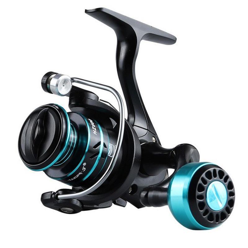 Spinnrolle mit Metallgehäuse zum Salzwasserfischen, Weitwurf, Kunstköderangeln und mehr