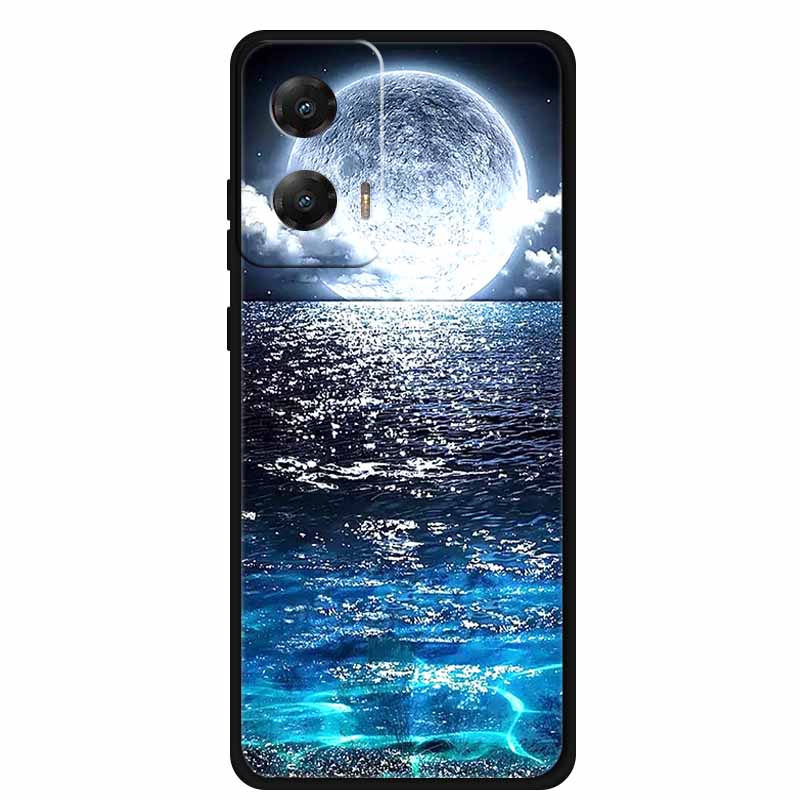 For Moto G85 5G Case TPU Animals Soft Silicone Back Cover Phone Cases For Motorola Moto E14 MotoG85 Wolf Protective Cool funda