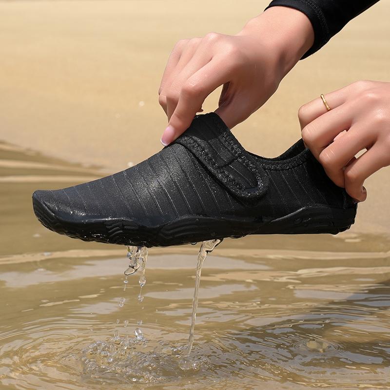 

Women Barefoot Shoes Healthy Anti Slip Rubber Low New Style Couple Fitness Sports Shoes Comfortable Outdoor Beach Swimming Shoes 35 чёрный