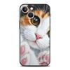 Cute Cat Phone Case Cover for iPhone 17 16 15 14 13 12 Pro Max 11 Pro Max 17 AIR Plus Shockproof Soft TPU Shell Fundas Capas Bag