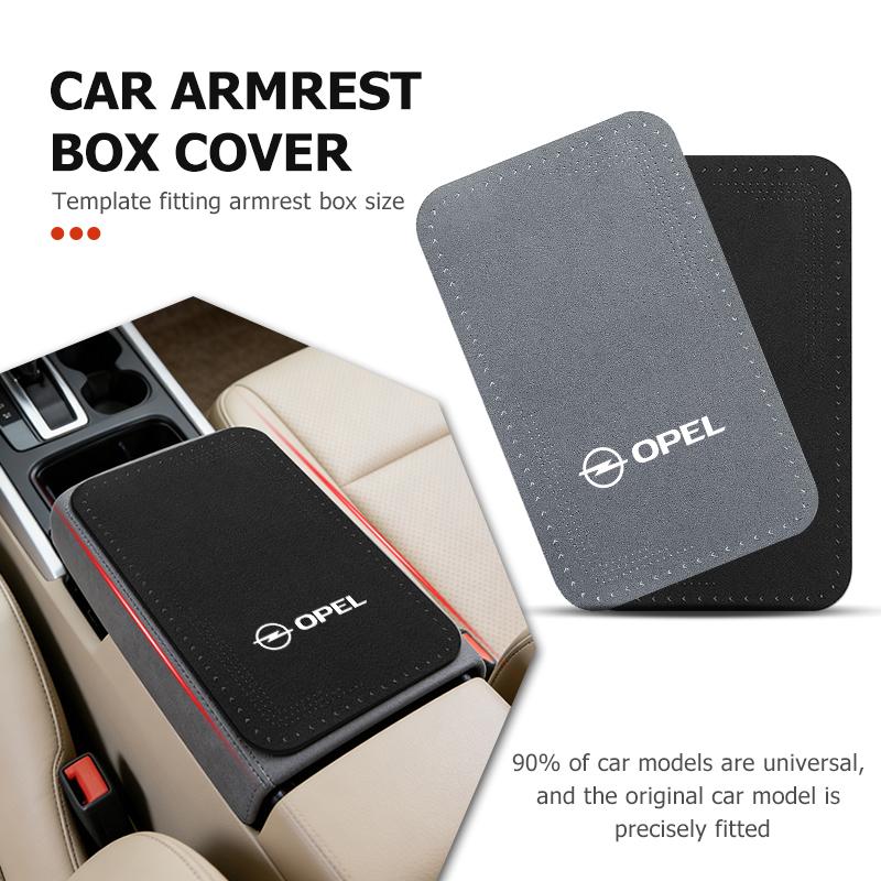 Für Opel Leder Auto Mittelarmlehnenmatte Konsole Armlehnen Sitzmatte Innenraum Insignia Astra G J F K Vectra C H Corsa C B D Omega