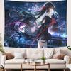 Hot Pretty Girl Chisa Wuthering Wave GAMING Tapestry Wall Hanging Wall Rugs Dorm Decor Blanket Camping Decoration Tapestry