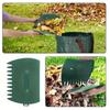 Outdoor Garden Large Capacity Leaf Grabber Serrated Cleaning Tool Hand Rake Yard Leaf Cleaning Tools Handheld Gardening Rake