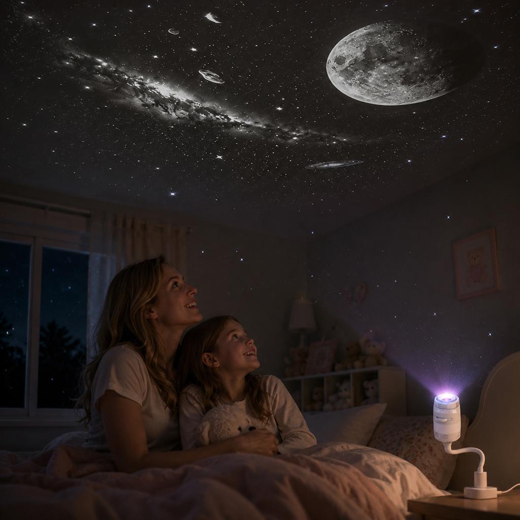 Sky Projection Night Light for Car, Living Room, Bedroom - Decorative Lighting
