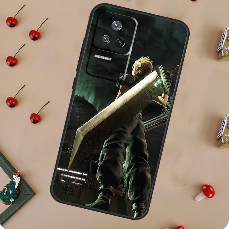 Final Fantasy VII Case For Xiaomi 13T 12T 11T 14 Pro 12 13 Lite POCO X3 X4 X5 X6 Pro F3 F5 M5s M6 Pro Cover