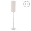 Stoff Metall Stehleuchte 2700K LED Moderne Stehlampe für Schlafzimmer Büro Wohnzimmer AU Stecker 220V