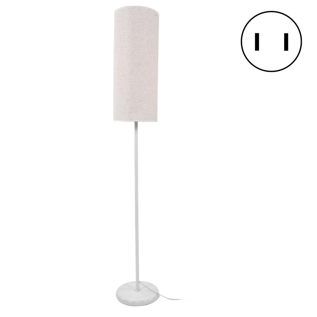 Stoff Metall Stehleuchte 2700K LED Moderne Stehlampe für Schlafzimmer Büro Wohnzimmer AU Stecker 220V