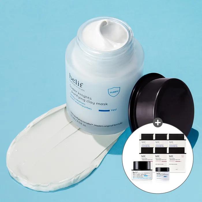 

Супер Рыцари - Очищающая Глиняная Маска 75мл