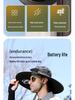 Men's Outdoor Wide Brim Sun Hat with UV Protection for Fishing