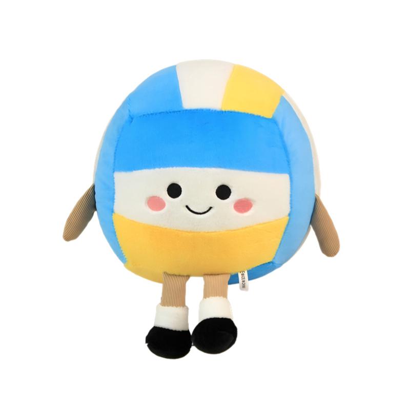Cute Volleyball Doll Plush Toybasketball Football Doll Anime Pillow Cushion Home Children's Birthday Gift Doll Christmas Gift