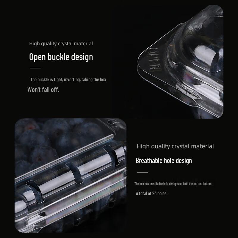 Jinwuyuan Disposable Square Fruit Container