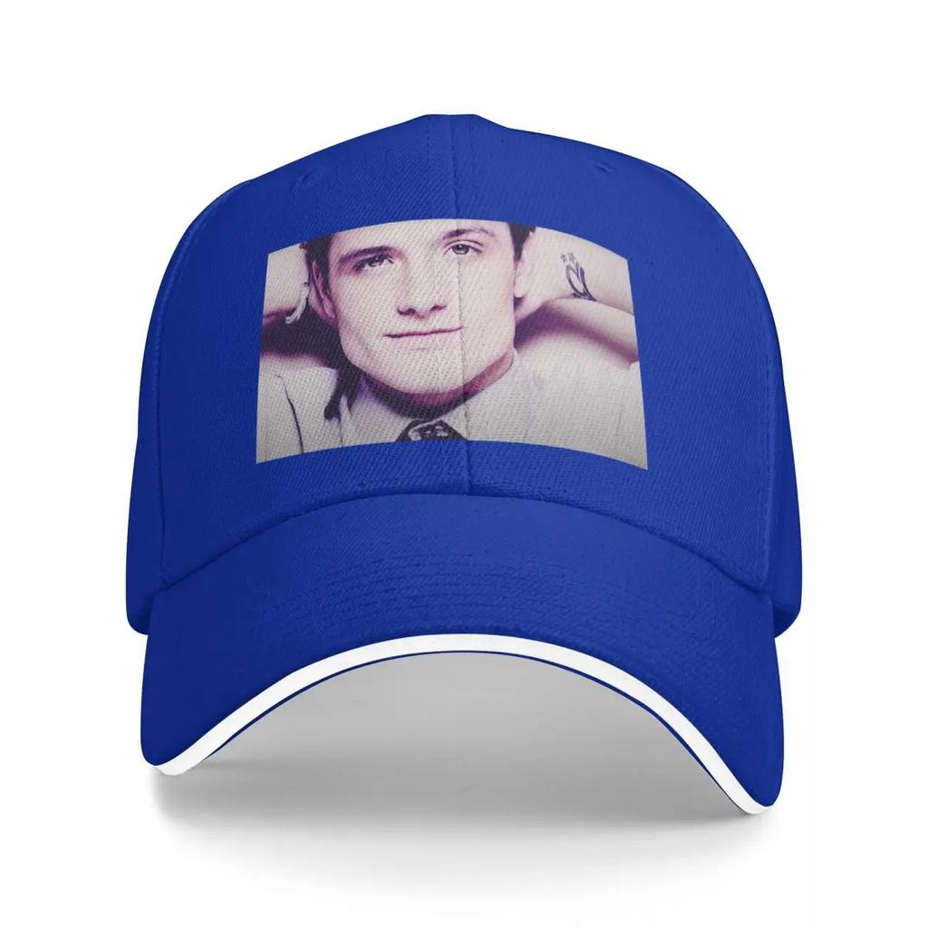 Josh Hutcherson Whistle Tiktok Meme Baseball Cap Horse Hat Custom Hat Hat Luxury Brand Wild Ball Baseball Unisex Women's