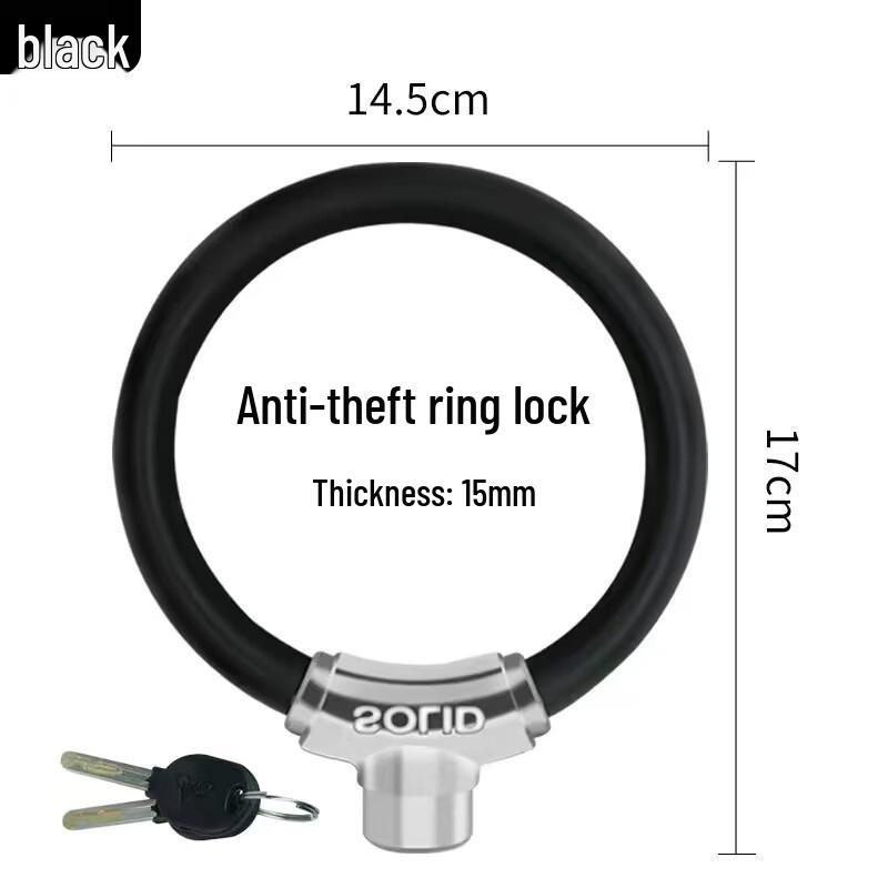 LiShi Portable Steel Cable Ring Lock